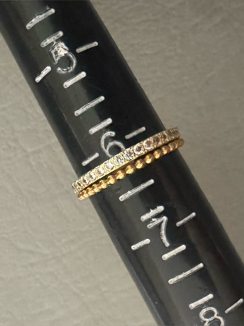 2 Stackable Ring Set - Picture 2 of 4